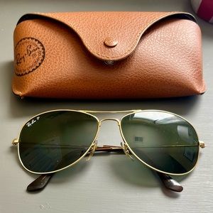 RayBan Cockpit style sunglasses